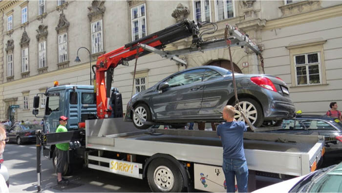 جابه جایی خودرو های تصادفی