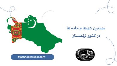 مهمترین شهرهای ترکمنستان