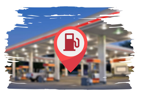 نزدیک ترین پمپ بنزین