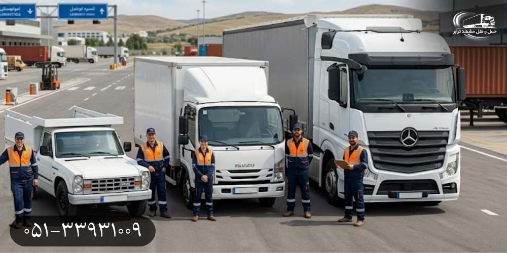 خدمات مشهد ترابر به عنوان بهترین باربری گناباد